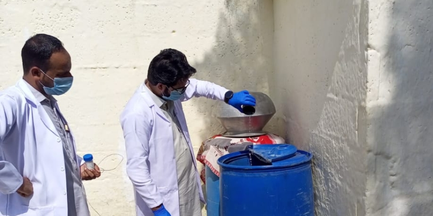 On the direction of Worthy Secretary PHE Department and Director Lab, Regional Water Quality Testing Lab, Batkhela has conducted water quality tests and drinking water chlorination activity today on (04102024) at various locations in Batkhela. This activi