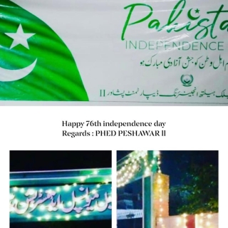 Independence Day celebrations, Public Health Engineering Division PeshawarII